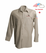 “Down 2 Business” - American Edition Long Sleeve Work Shirt