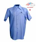 “Down 2 Business” - American Edition Short Sleeve Work Shirt