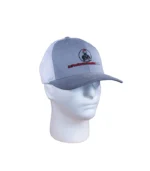 Lifeonwheelz.com Trucker Hat (Heather Gray/White) - Image 3