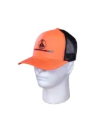 Lifeonwheelz.com Trucker Hat (Neon Orange/Black)