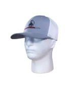 Lifeonwheelz.com Trucker Hat (Heather Gray/White) - Image 4